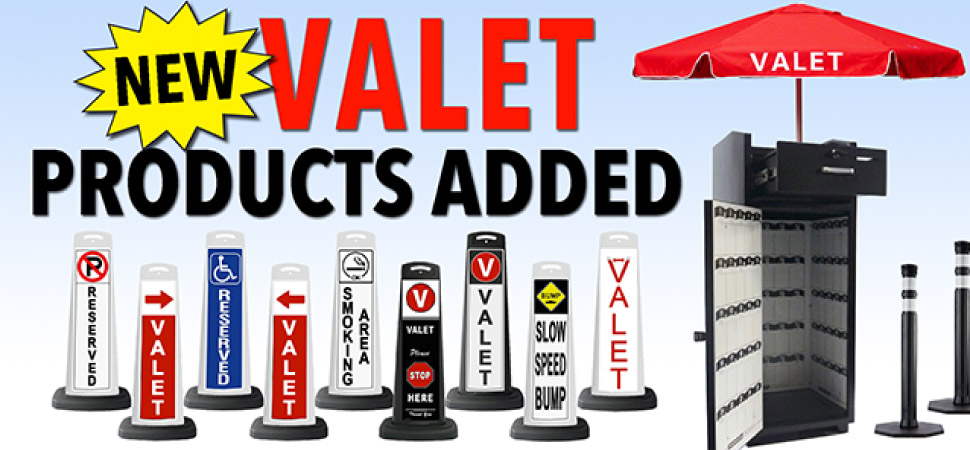 Traffic Cones for Less Launches Valet Line