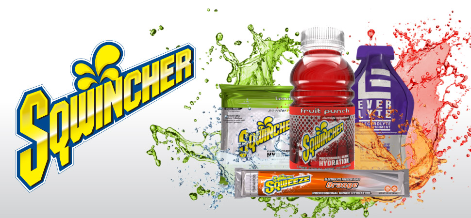 Sqwincher 20 Ounce Fruit Punch Flavor Ready To Drink Bottle Electrolyt